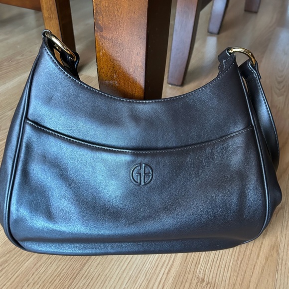 Giani Bernini Handbags - Giani Bernini  dark brown Leather Women's Bag